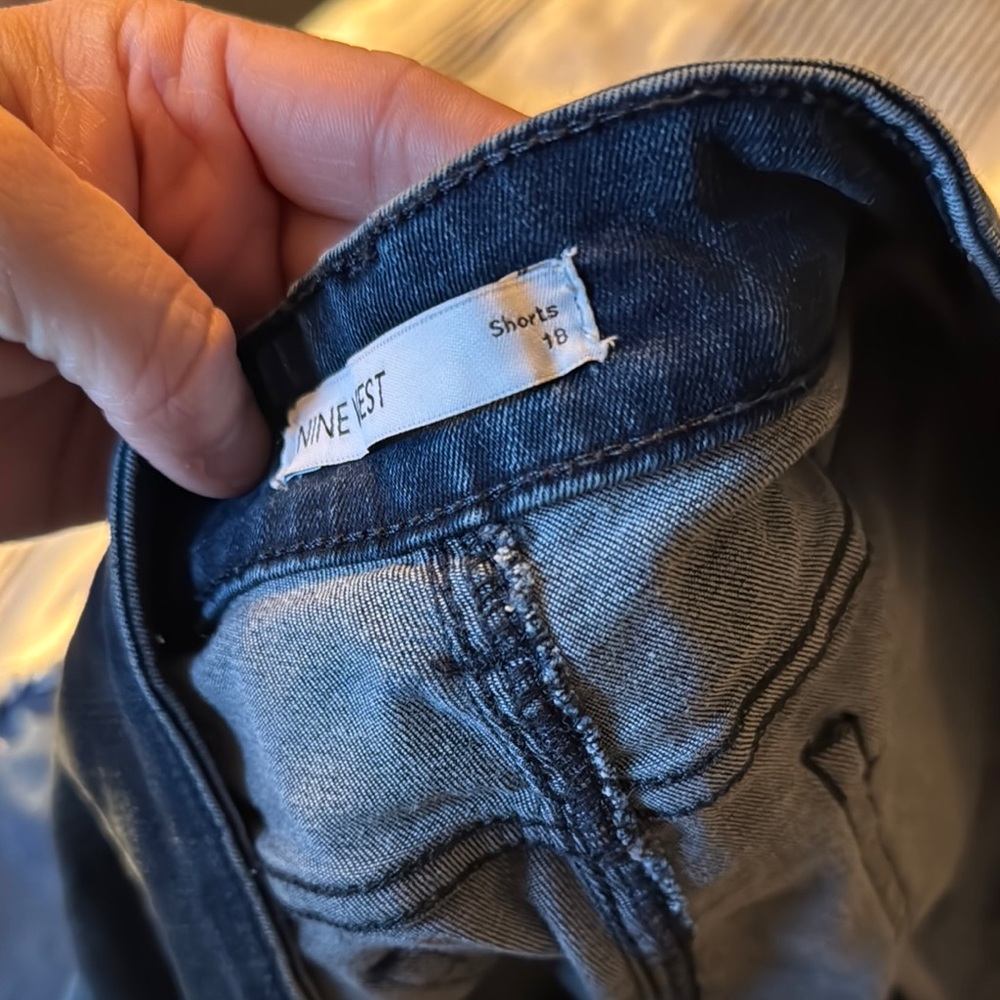 Nine West Denim Blue Women's Shorts - Picture 7 of 9